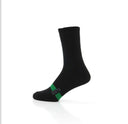 Kit 5 Pares Meia Casual Cano Médio Semana Cor Preto