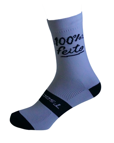 Meia de corrida ou ciclismo (MTB/Speed) - 100% Feito