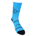 Meia de Asas para corrida ou bike - Azul
