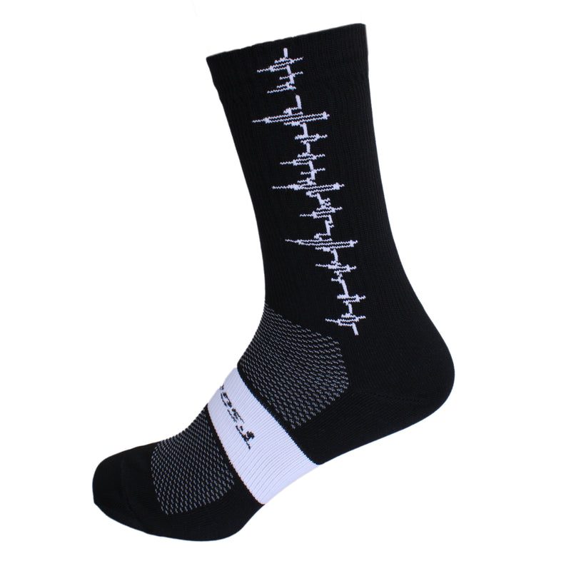 Meia de Corrida ou Ciclismo (MTB/Speed) - Batimento Vertical