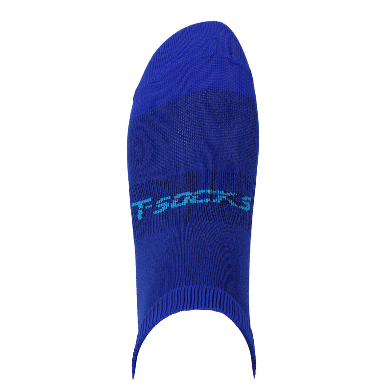 Meia Sapatilha Happy para corrida ou bike - Azul