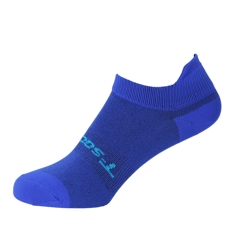 Meia Sapatilha Happy para corrida ou bike - Azul