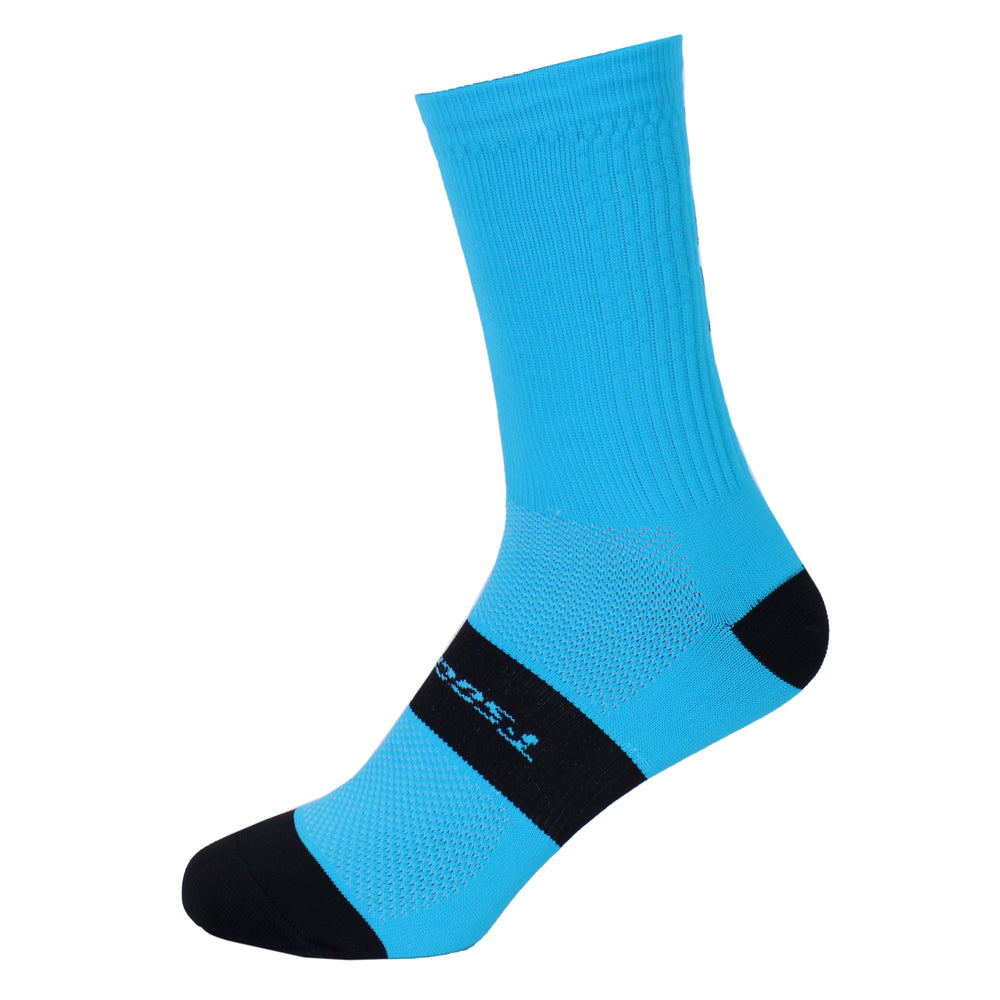 Meia RUN para corrida ou bike - Azul