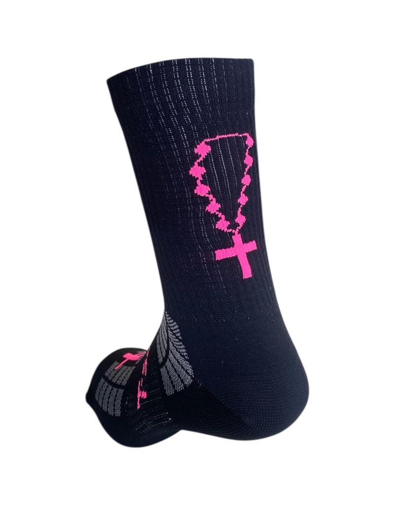 Meia de Corrida ou Ciclismo (MTB/Speed) - Religiosa