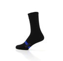 Kit 5 Pares Meia Casual Cano Médio Semana Cor Preto