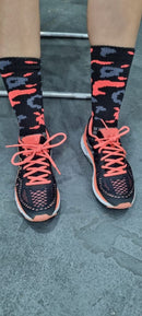 Meia de Corrida ou Ciclismo (MTB/Speed) - Camuflada